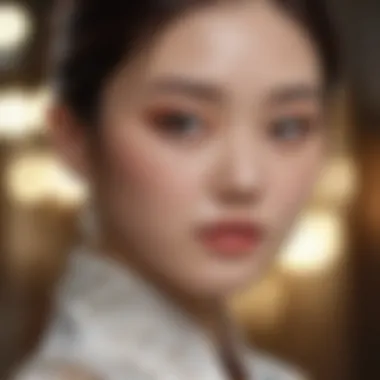 Captivating Korean Drama Scene A captivating scene from a popular Korean drama