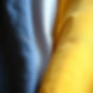 Fabric Textures That Define Comfort and Style Close-up of different fabric textures for leggings