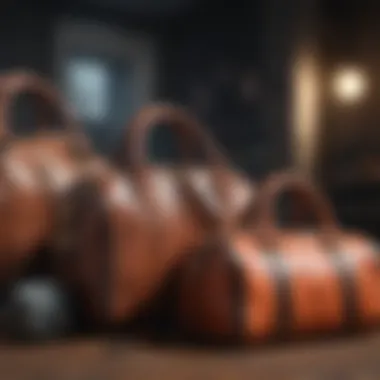 Stylish Collection Variety of stylish non-leather bags displayed