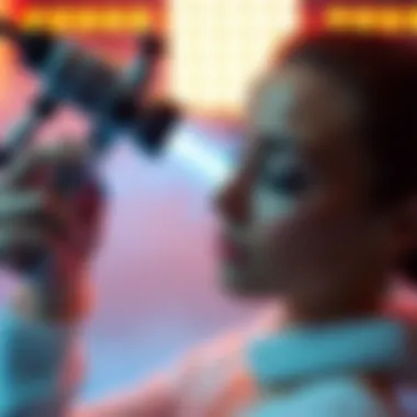 Innovative spray tanning technology demonstration