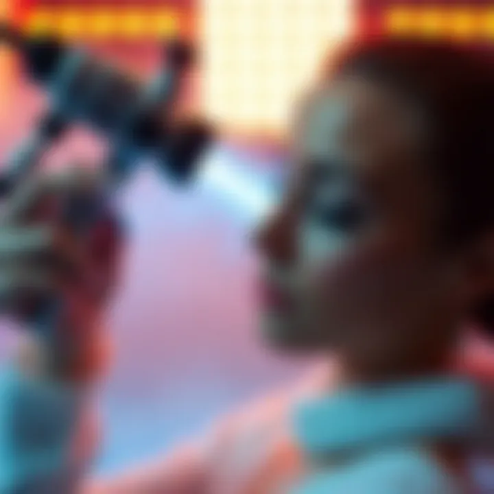 Innovative spray tanning technology demonstration