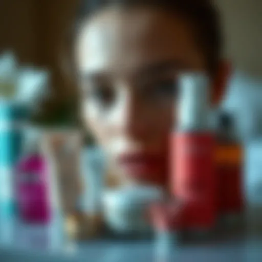 Effective Skincare Solutions for Zits An array of skincare products targeting zits