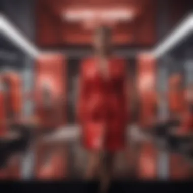 Luxury Fashion Showcase: The Allure of Ultra Sales A vibrant display of luxury fashion items on sale showcasing vibrant colors and textures