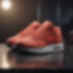 Innovative footwear design showcasing Nike's latest technology