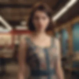 A vintage-inspired dress showcasing Mod Cloth's unique design aesthetics.
