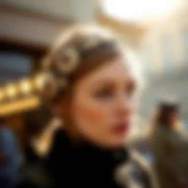 Vintage-Inspired Headband Vintage-inspired headband with intricate embellishments