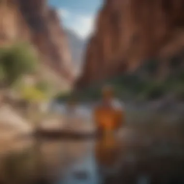 Historical artifacts discovered near the Virgin River, illustrating its cultural significance.