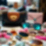 A curated selection of fashion accessories showcased online