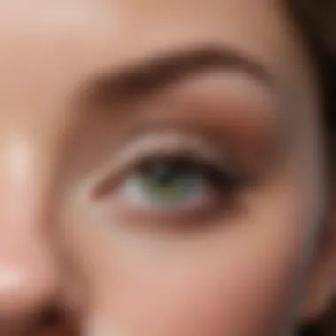 Soft Pastels for a Delicate Look on Green Eyes Soft pastel eyeshadow application for green eyes