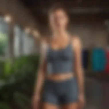Sustainability in Fabletics Fashion A visual representation of sustainable practices in fashion, linked to Fabletics.