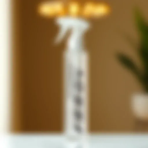 Refreshing facial spray mist for enhanced hydration