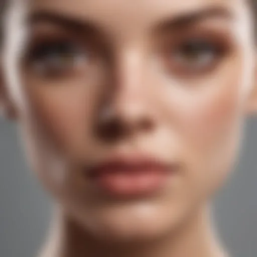 Illustration of diverse skin types