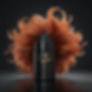 A collage of popular hair color product packaging