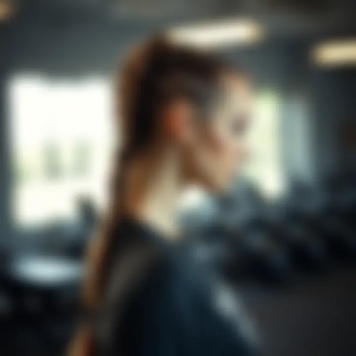 Secure Braids for Active Lifestyles Braided hairstyle that keeps hair secure during exercise