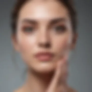 Holistic Skincare Routine for Clearer Skin Diagram showing a holistic skincare routine