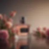 Elegant bottle of a popular fragrance