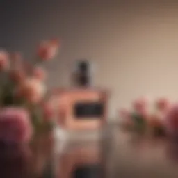 Elegant bottle of a popular fragrance