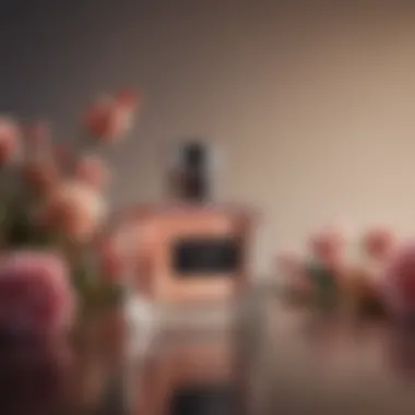 Elegant bottle of a popular fragrance