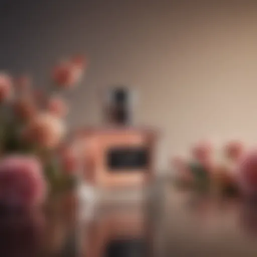 Elegant bottle of a popular fragrance