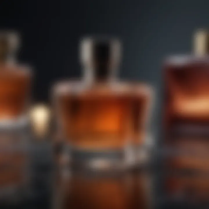 Artistic representation of scent composition