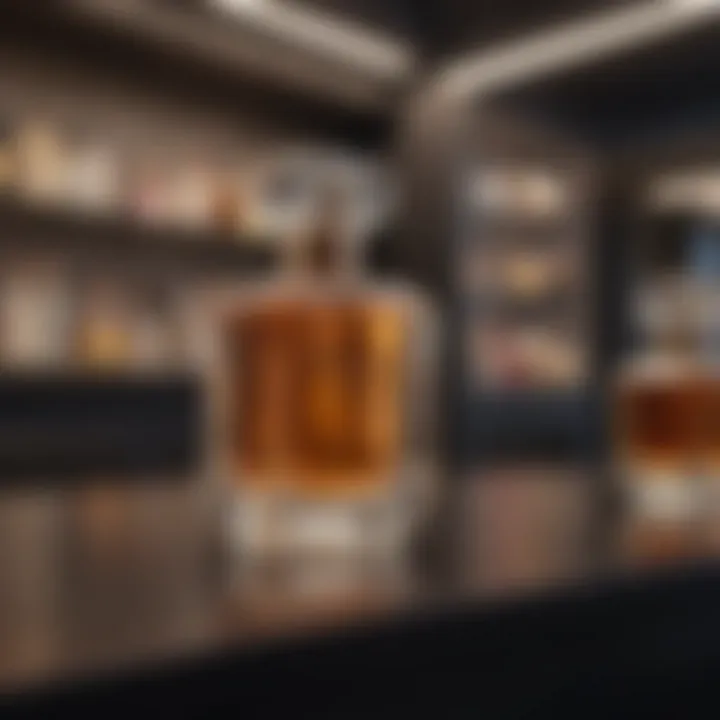 Display of top-selling perfumes