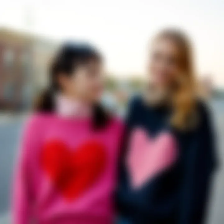 Styling Versatility of the Heart Sweater Versatile styling options for the Madewell heart sweater