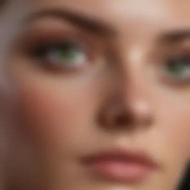 Color Palette for Green Eyes Color palette showcasing shades that enhance green eyes