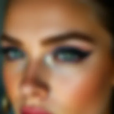 Diverse Eyeliner Styles for Every Eye Shape Demonstration of different eyeliner styles adapted to unique eye shapes for personalized makeup looks.