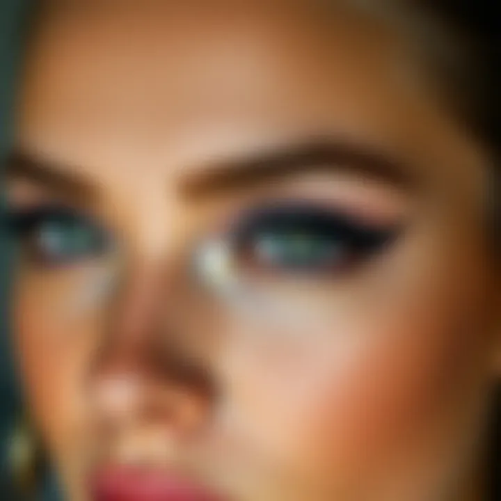 Diverse Eyeliner Styles for Every Eye Shape Demonstration of different eyeliner styles adapted to unique eye shapes for personalized makeup looks.