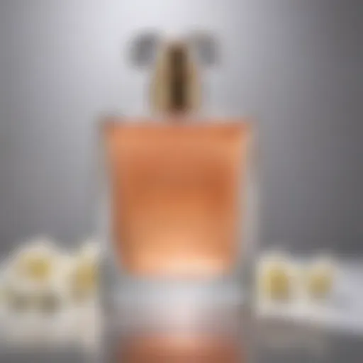 Elegant bottle of a popular perfume from 2020