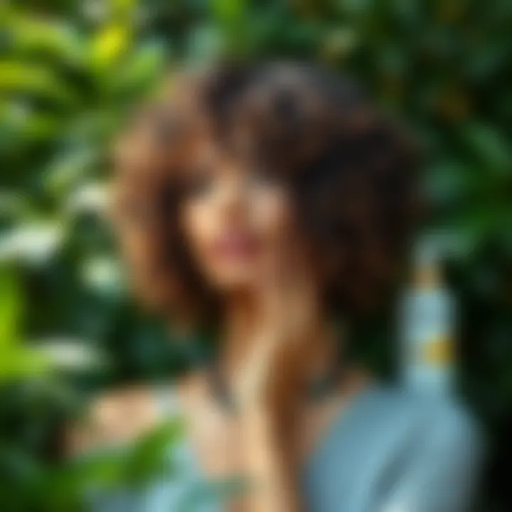 Nature's Best for Curl Management An array of natural ingredients found in curl loosening products