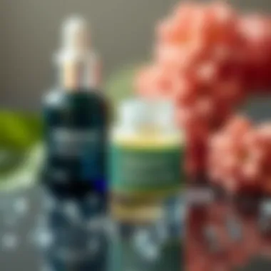 Niacinamide in Skincare Formulations Skincare product with niacinamide in focus