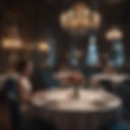 An elegant dinner setting that evokes anticipation