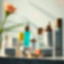 Diverse selection of Asian moisturizers suitable for oily skin.