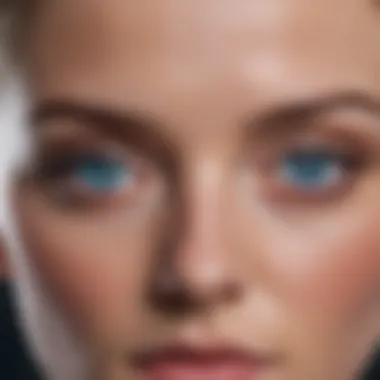 Ideal Color Palette for Blue Eyes A color palette showcasing shades that complement blue eyes