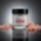 A detailed composition of pimple cream ingredients