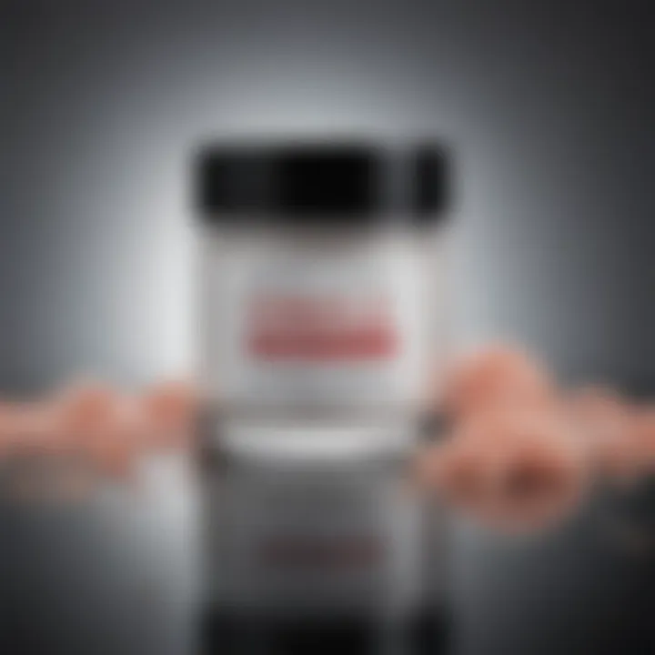 A detailed composition of pimple cream ingredients