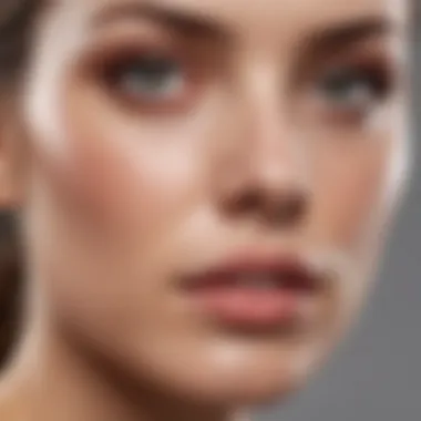 Incorporating Healthy Habits for Skin Improvement Lifestyle changes illustrated with healthy habits