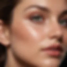 Close-up of dark spot treatment product