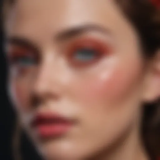 A close-up of Sakara Beauty Drops showcasing their vibrant color and unique texture