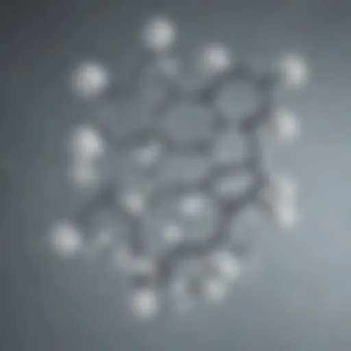 Chemical structure of salicylic acid showing its properties