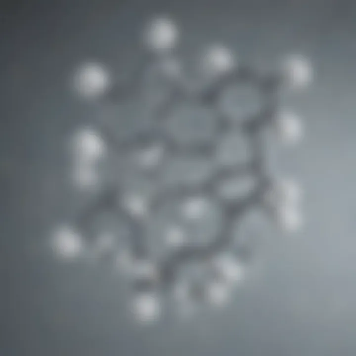 Chemical structure of salicylic acid showing its properties