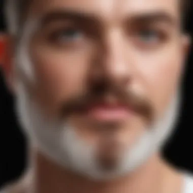 Innovative Design of the Facial Hair Buffer Close-up view of the Sally Hansen Facial Hair Buffer showcasing its innovative design and texture.