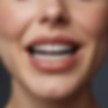 Artistic representation of gap teeth in fashion