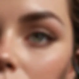 Elegant eyebrow pencil with soft texture