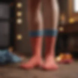 Cozy warm socks in various materials
