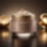 A luxurious jar of award-winning night cream showcasing its rich texture and ingredients.