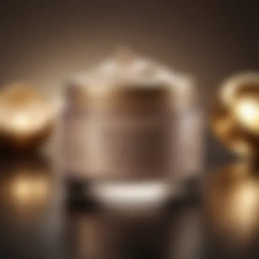 A luxurious jar of award-winning night cream showcasing its rich texture and ingredients.