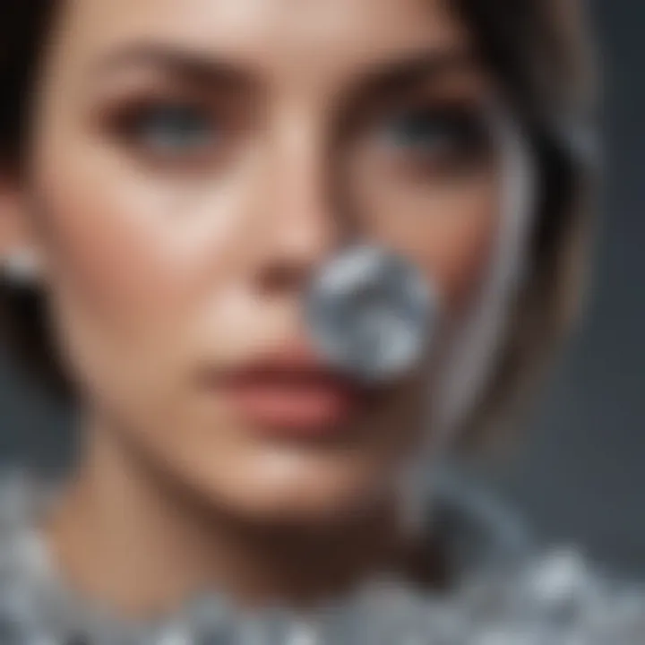 Visual representation of ethical sourcing in the diamond industry