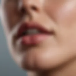 Close-up of nourishing lip chap ingredients